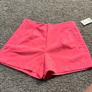 a new day Bright Pink High Waist Women's Shorts